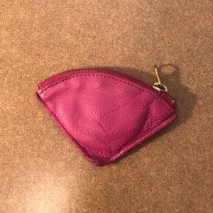 Leather Baggu change purse